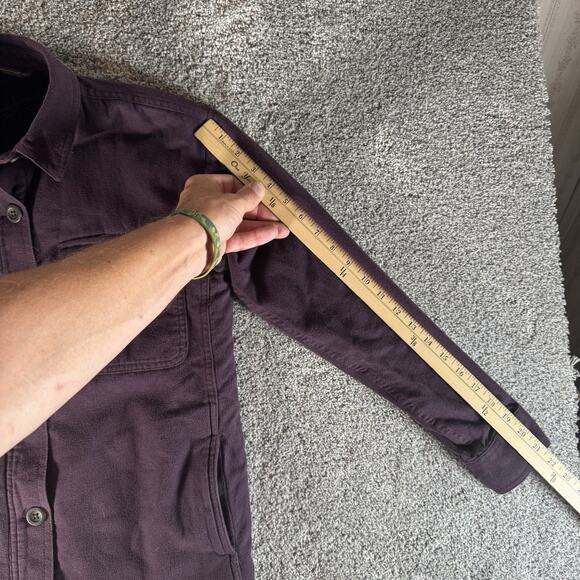 Eddie Bauer Shacket XS Sherpa Lined Outdoors Gorpcore Mountain Rustic Cabincore - Picture 6 of 16